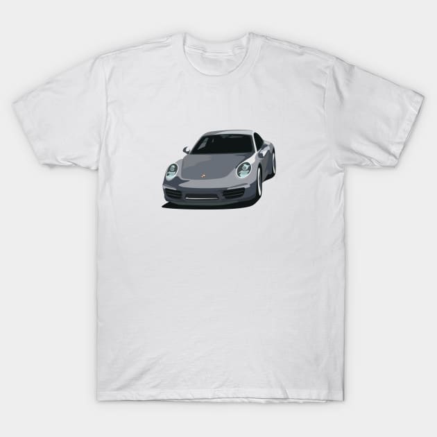 Porsche 911 T-Shirt by TheArchitectsGarage